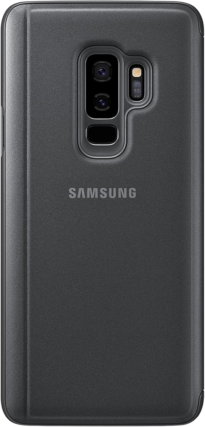 Samsung Galaxy S9+ - Clear View Standing Cover EF-ZG965, Black Schwarz Single, Schwarz Single