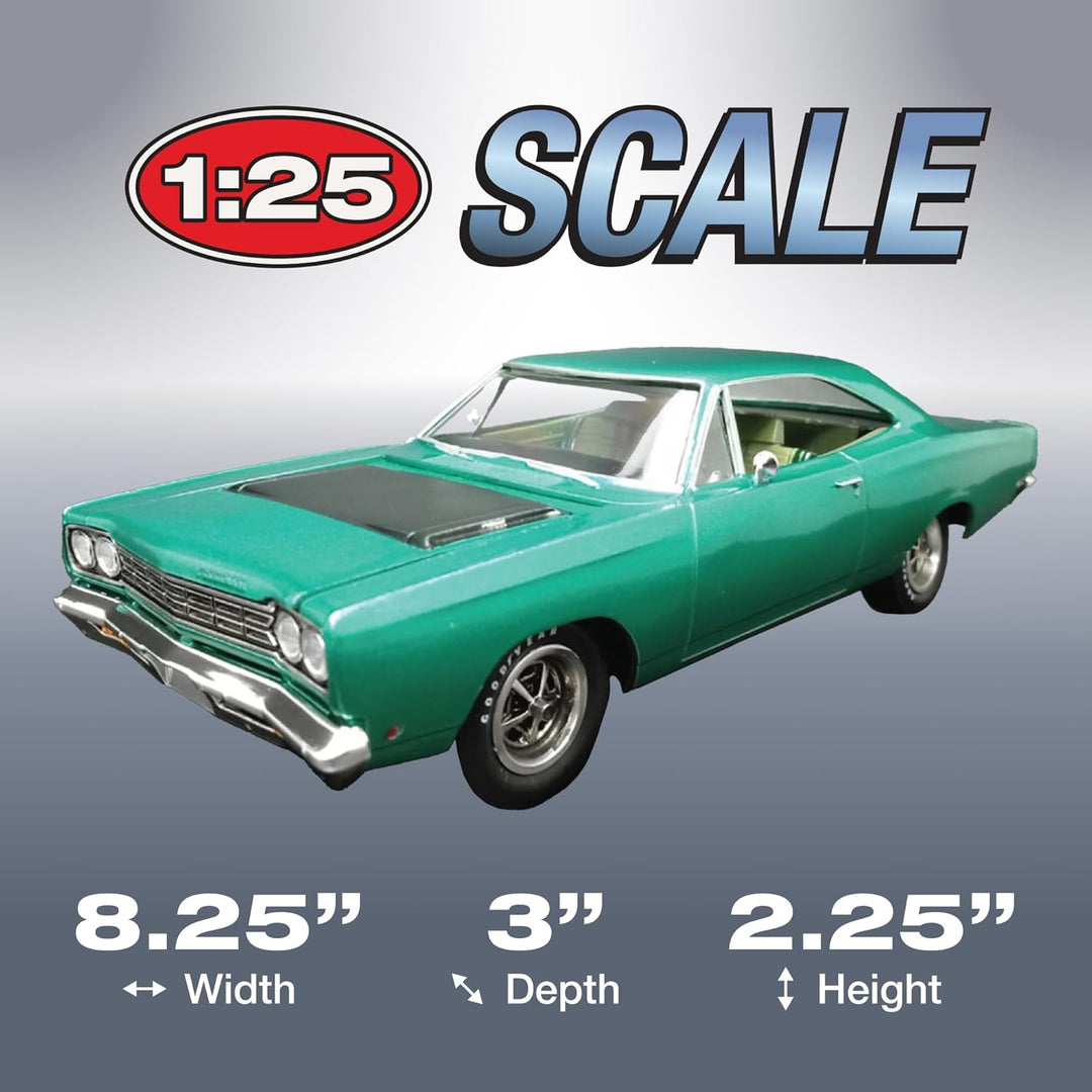 AMT 1968 Plymouth Road Runner Massstab 1:25 Modellbausatz