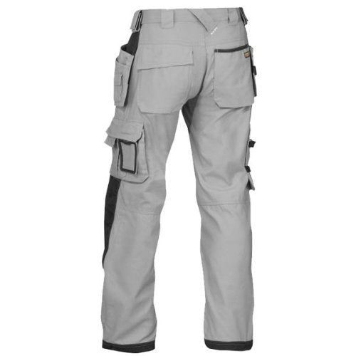 Handwerker Bundhose NYCO Hellgrau/Schwarz D96, Hellgrau/Schwarz D96