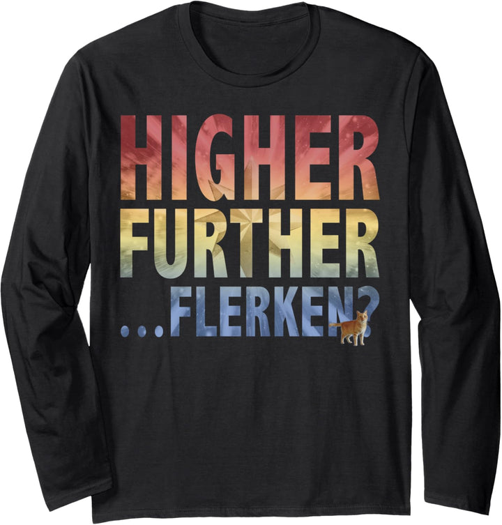 Captain Marvel Higher Further Flerken Langarmshirt