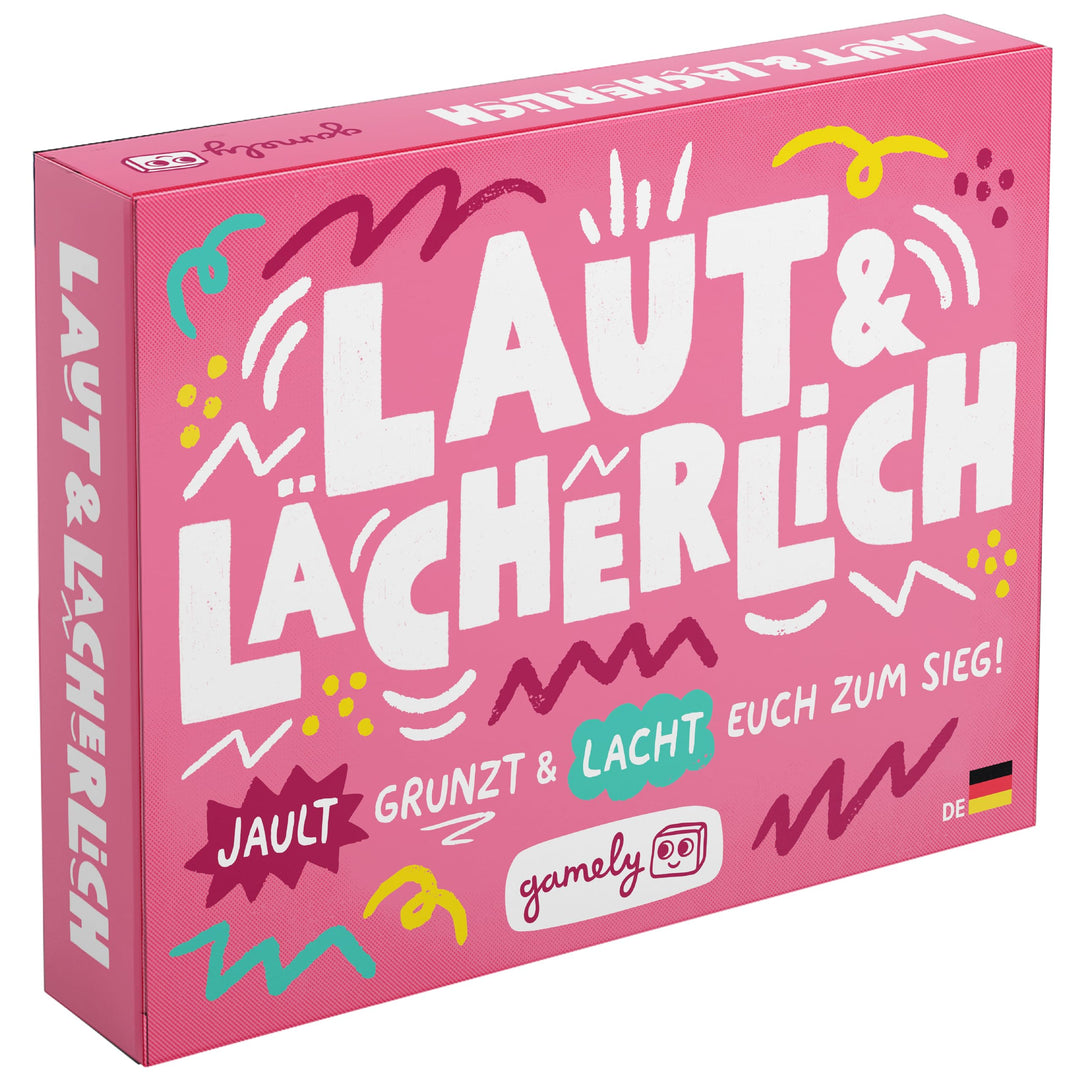 Gamely Laut & Lächerlich: Das urkomische Partyspiel der lächerlichen Laute, in Taschengrösse | Das f