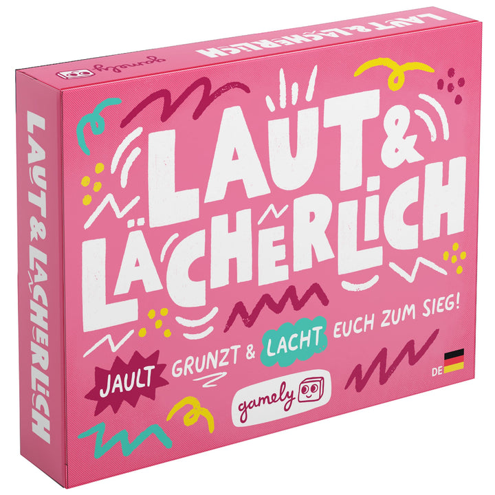 Gamely Laut & Lächerlich: Das urkomische Partyspiel der lächerlichen Laute, in Taschengrösse | Das f
