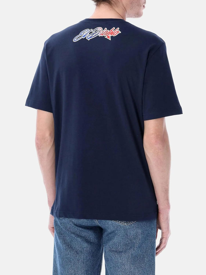 Fabio Quartararo T-Shirt Big 20 El Diablo MotoGP L Blau, L Blau