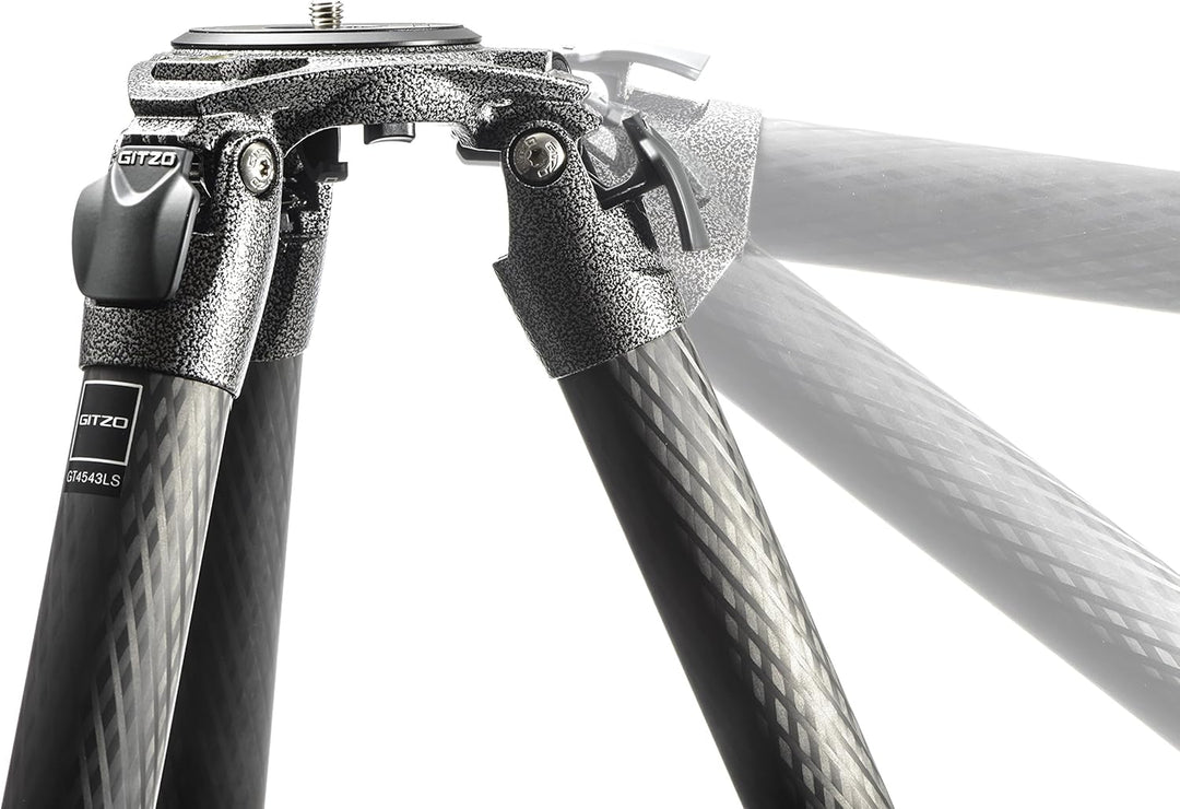 Gitzo GT3543LS Systematic Stativ schwarz Decor/Carbon, Max. Höhe: 146cm - 4 Segmente Serie 3 Max. Hö