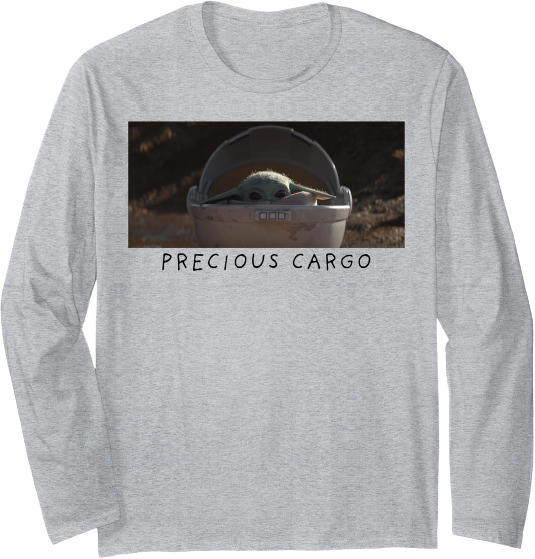 Star Wars The Mandalorian The Child Precious Cargo Frame Langarmshirt