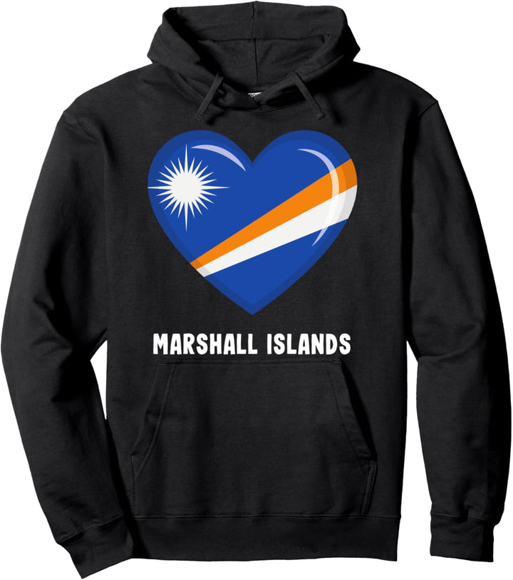 Marshall-Inseln Flagge Hoodie | Marshaller Pullover Hoodie