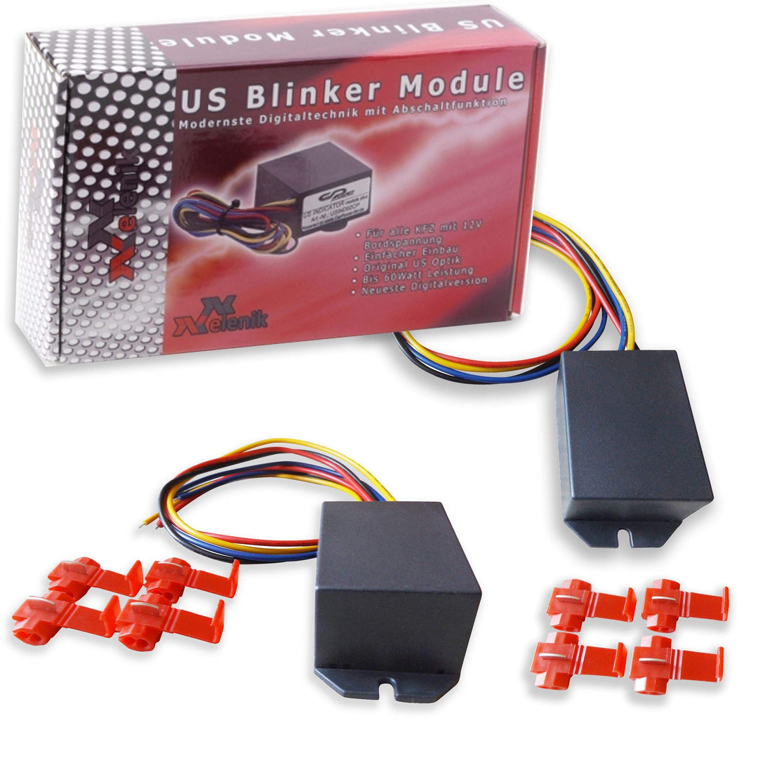 US Standlicht Blinker Module - komplett Set US Blinker