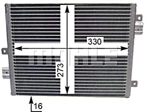 MAHLE AC 354 000P A/C-Kondensator BEHR PREMIUM LINE