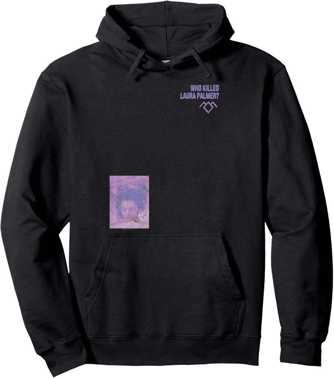 Twin Peaks Who Killed Laura Palmer Purple Peaks Pullover Hoodie