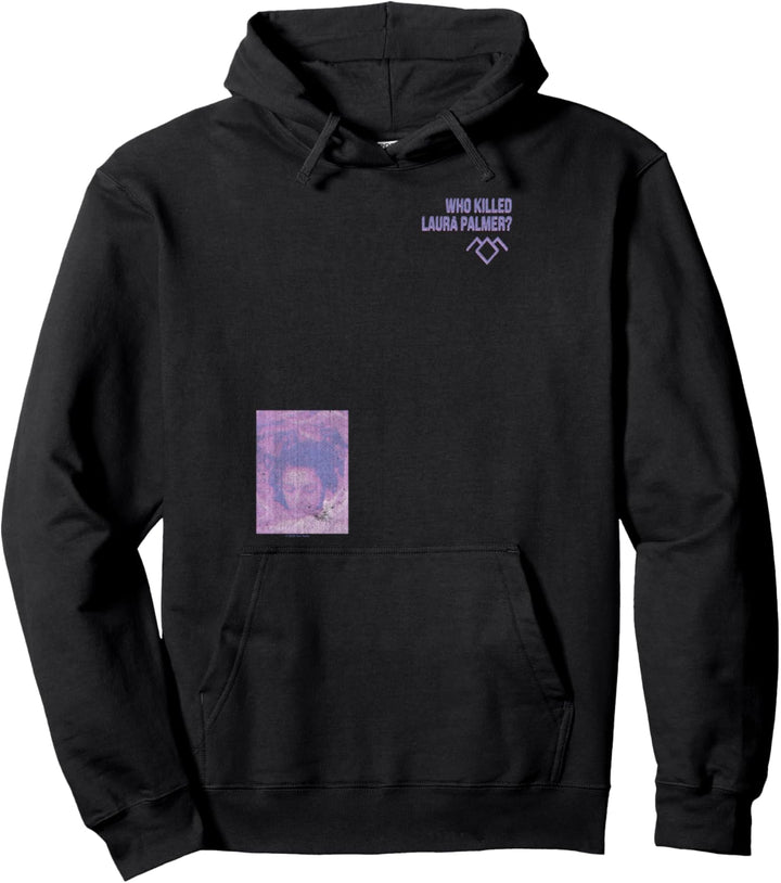 Twin Peaks Who Killed Laura Palmer Purple Peaks Pullover Hoodie