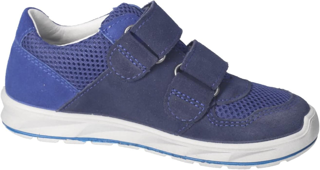 RICOSTA Jungen Low-Top Sneaker LOUI,Kinder Halbschuhe,WMS:Mittel, TEX 28 EU Blau 170, 28 EU Blau 170