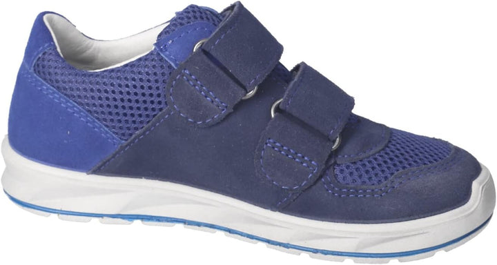 RICOSTA Jungen Low-Top Sneaker LOUI,Kinder Halbschuhe,WMS:Mittel, TEX 28 EU Blau 170, 28 EU Blau 170