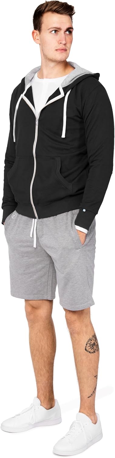 Banqert Herren Hoody | Faire Löhne | Purified Cotton Blend | div. Farben S Schwarz, S Schwarz