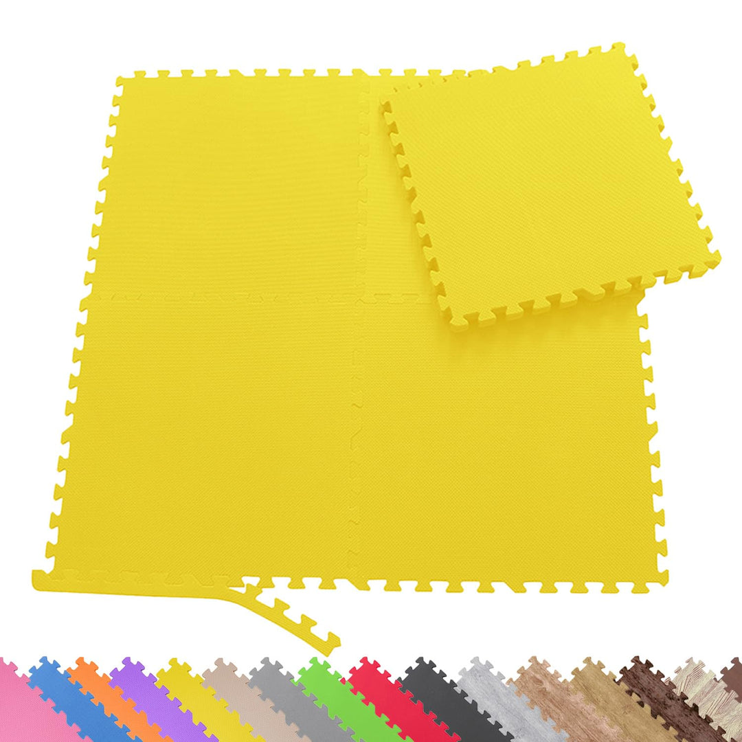 Sporttrend 24® 8 Schutzmatten ohne Randstücke Set 60x60x1cm | 2,88qm | Bodenschutzmatte Unterlegmatt