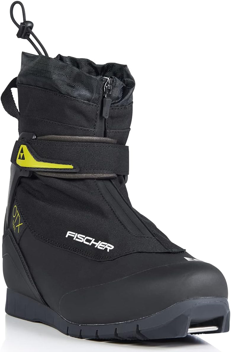 Fischer OTX Trail Turnamic Backcountry XC Skischuhe Herren Schwarz/Gelb 39, Schwarz/Gelb 39