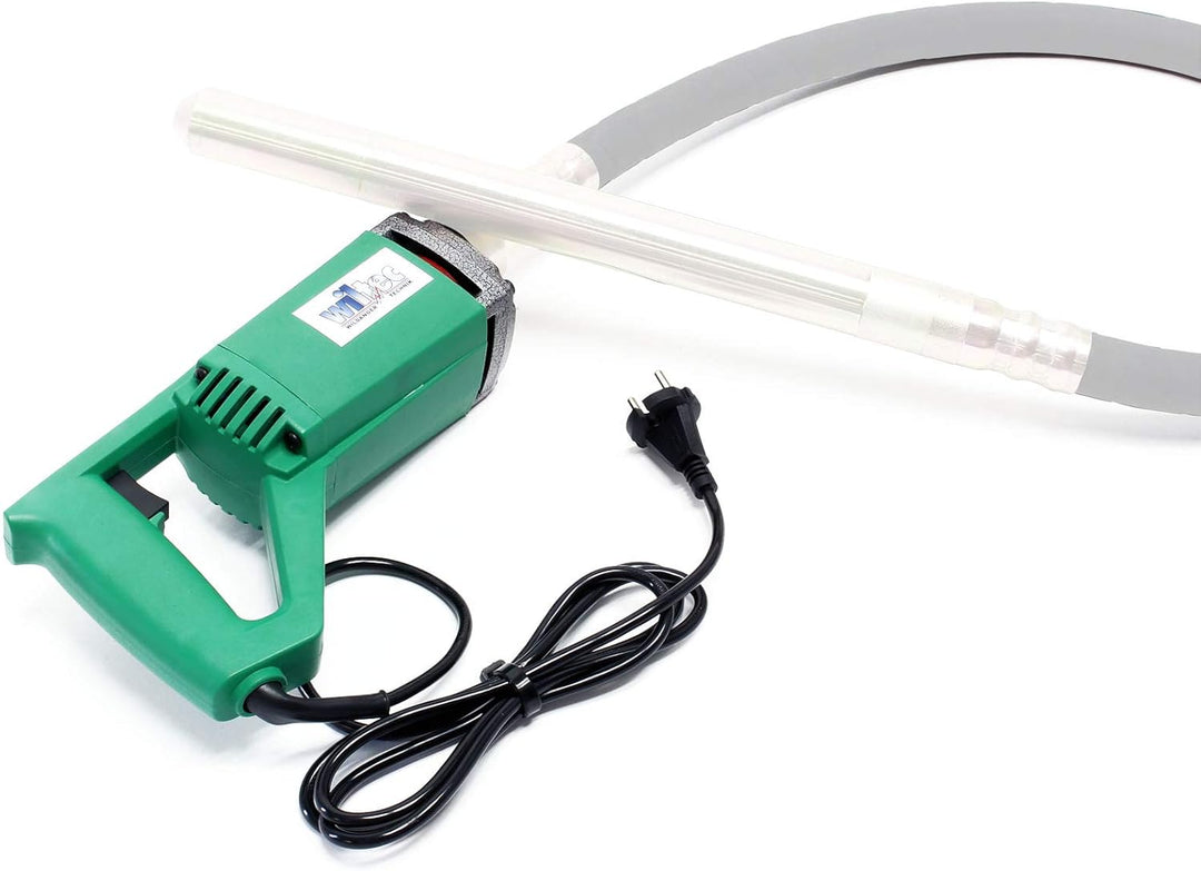 Elektro Einhand Betonrüttler, 800W 5600 U/min, für Ø35mm Rüttelflaschen, Handrüttler