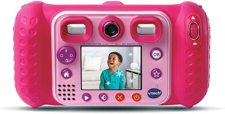 Vtech - Kidizoom Duo DX - Spielzeugkamera - Rose - Machen Sie Fotos, fügen Sie Sprachmessungen hinzu