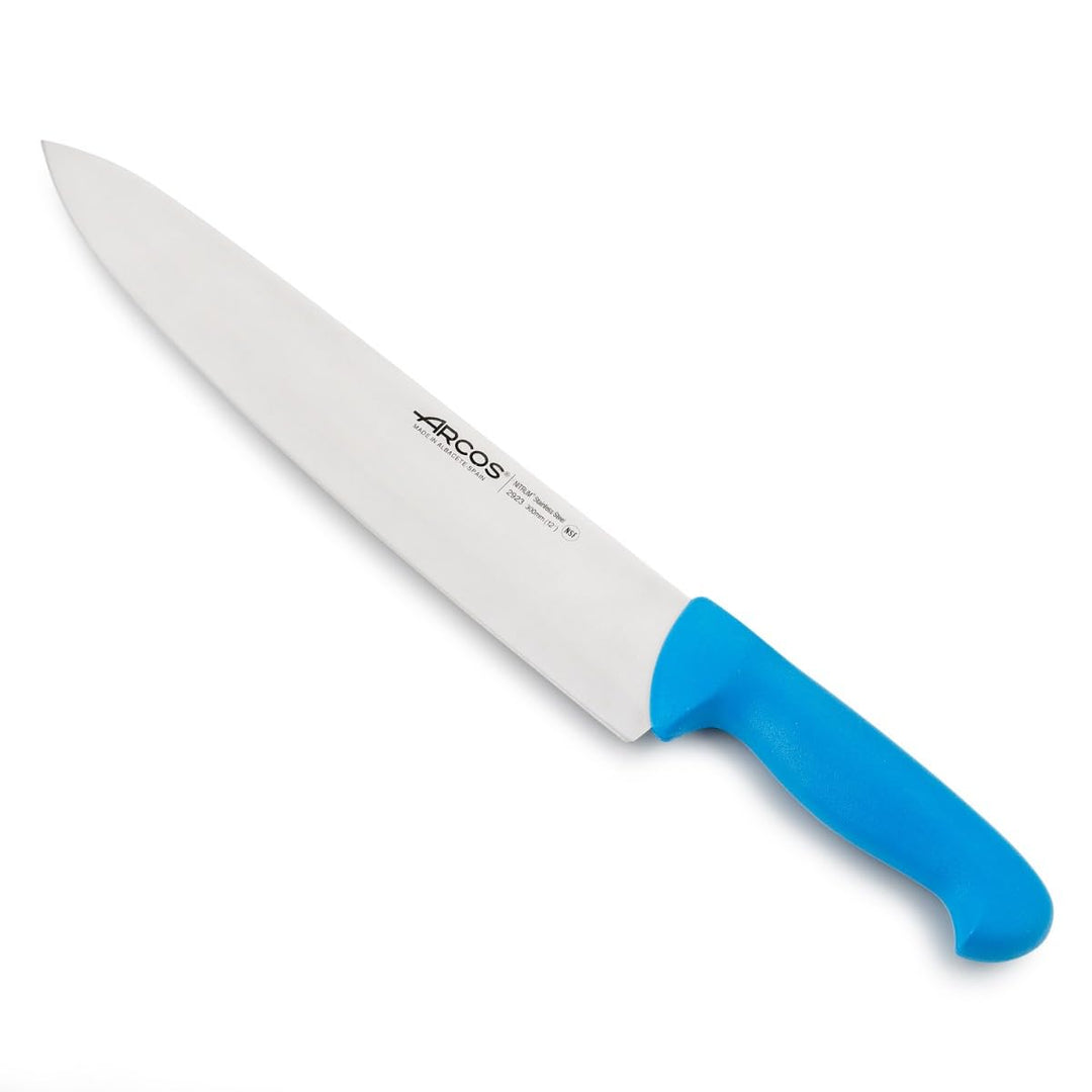 Arcos Serie 2900 - Kochmesser - Klinge Nitrum Edelstahl 300 mm - HandGriff Polypropylen Farbe Blau 3