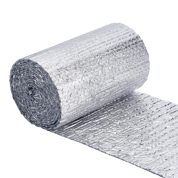 BENECREAT 5mx40cm Reflektierende Isolationsrolle 3mm Dicke Doppelblasenfolie Isolierband Blasenisola