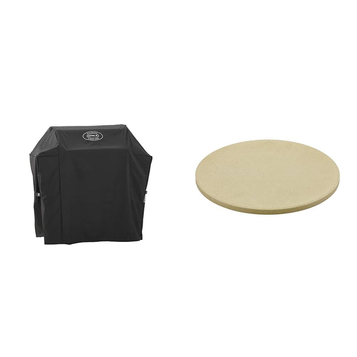 RÖSLE Abdeckhaube BBQ-Station VIDERO G4/G4-S, Hochwertige Schützhülle &amp; Vario Pizzastein, Hochwertig
