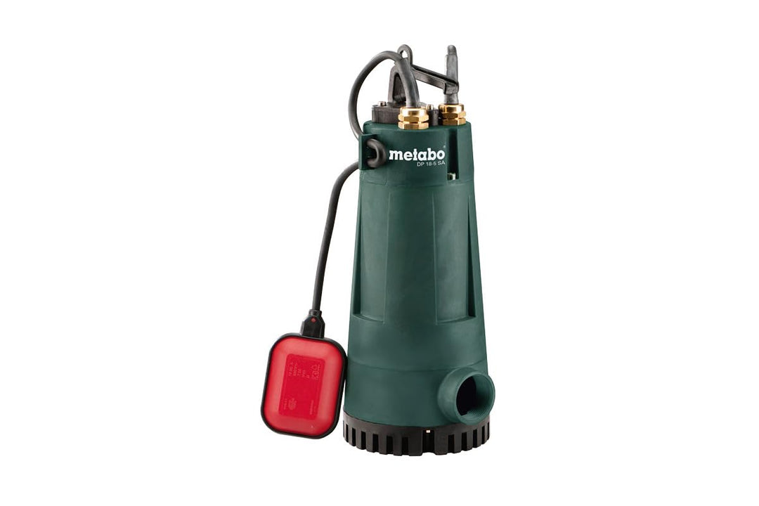Metabo Drainagepumpe DP 18-5 SA (604111000) Karton, Nennaufnahmeleistung: 900 W, Max. Fördermenge: 1