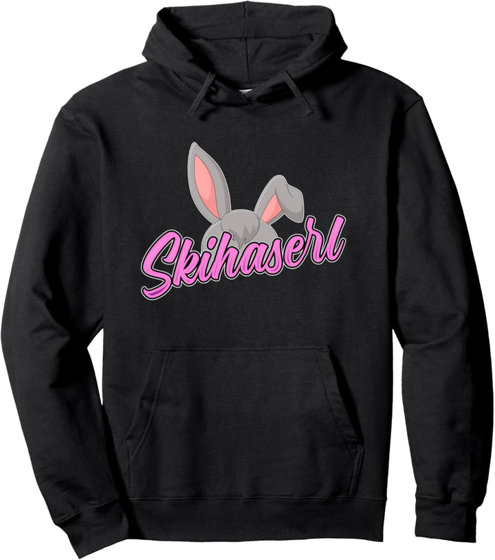 Ski Skihaserl Apres Ski Design Skifahrer Pullover Hoodie