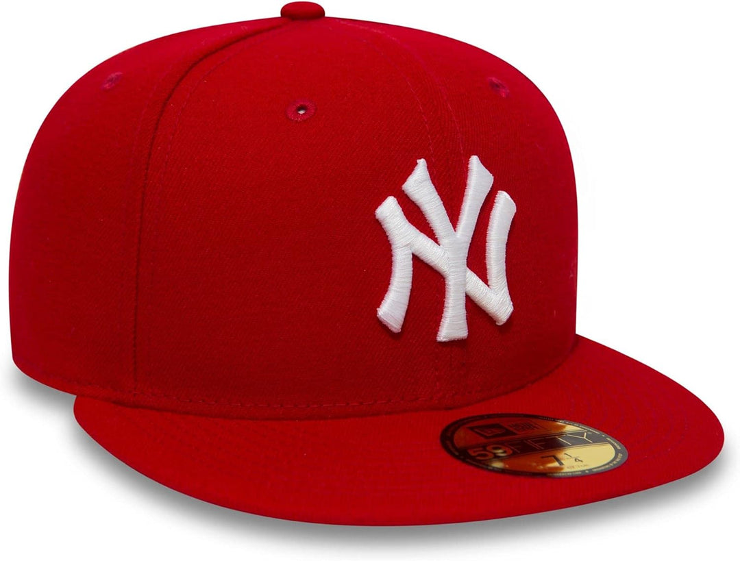 New Era New York Yankees MLB Basic Red 59Fifty Basecap - 8-64cm (XXL)