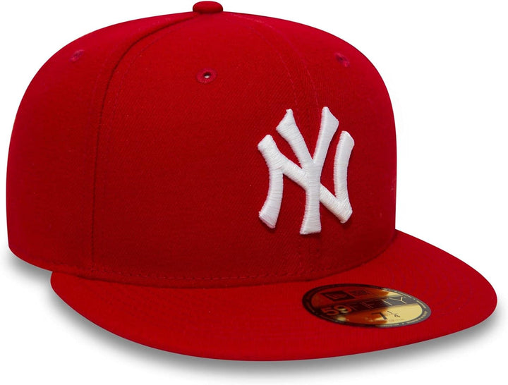 New Era New York Yankees MLB Basic Red 59Fifty Basecap - 8-64cm (XXL)