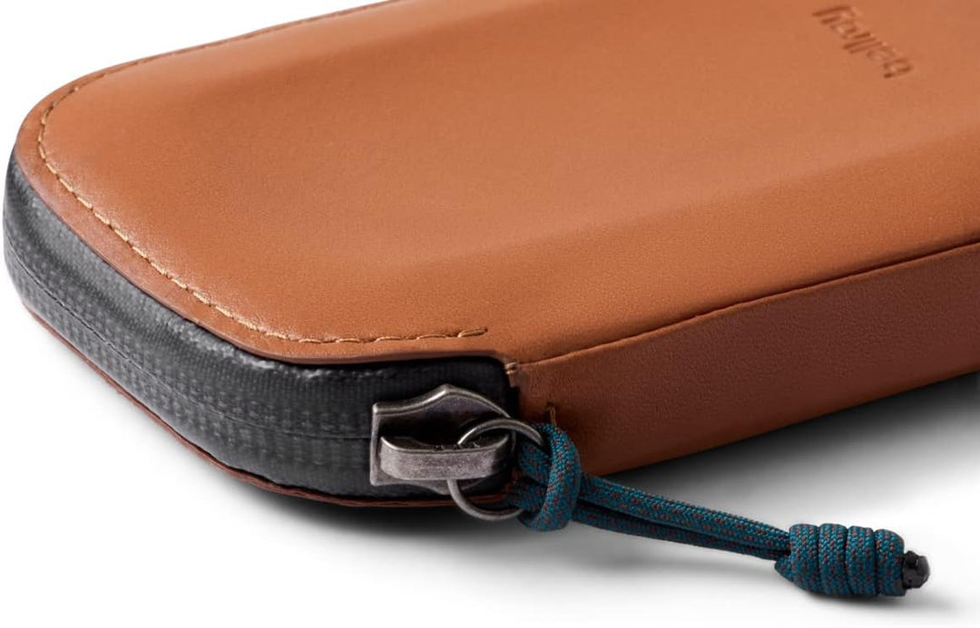 Bellroy All-Conditions Card Pocket, Leder , Wasserfest, Wasserbeständig- Bronze, Bronze