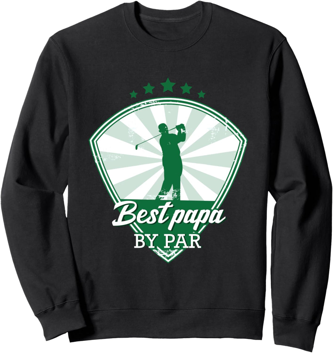 Golf Papa Golfer Golfspieler Vater Geschenk Sweatshirt
