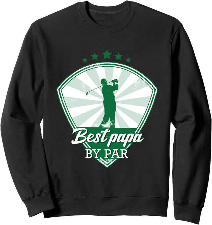Golf Papa Golfer Golfspieler Vater Geschenk Sweatshirt