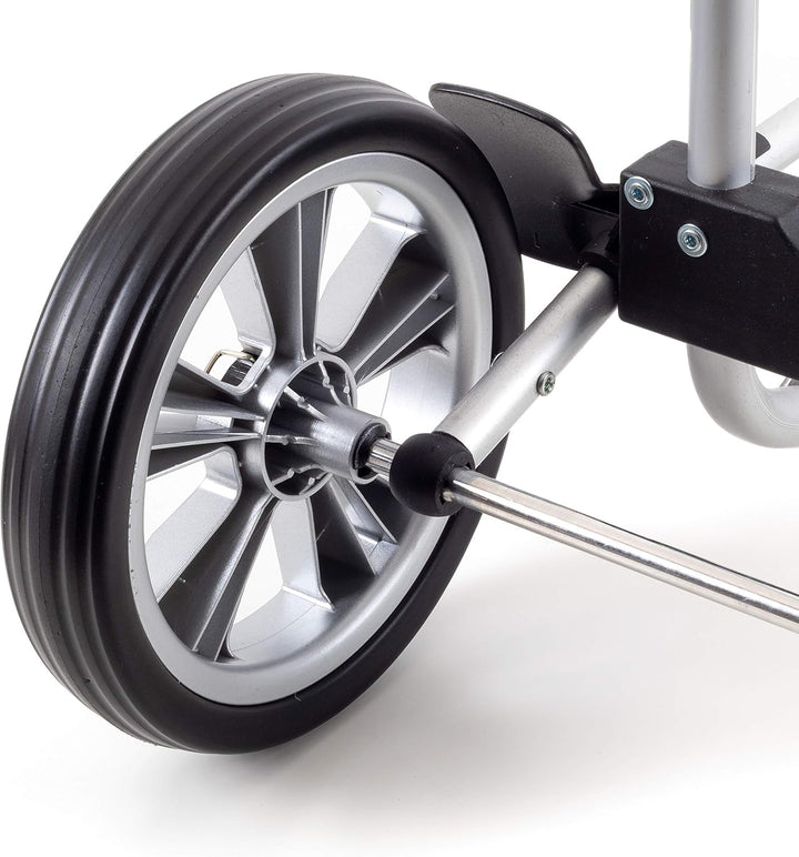 Andersen Ersatzrad-Set für Alu Star Einkauftrolley, Ø 200 mm, Silber