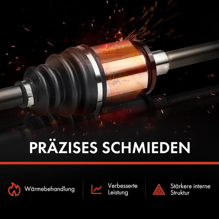 Frankberg 1x Antriebswelle Hinten Rechts Kompatibel mit X1 E84 sDrive16d sDrive18d sDrive20d xDrive1