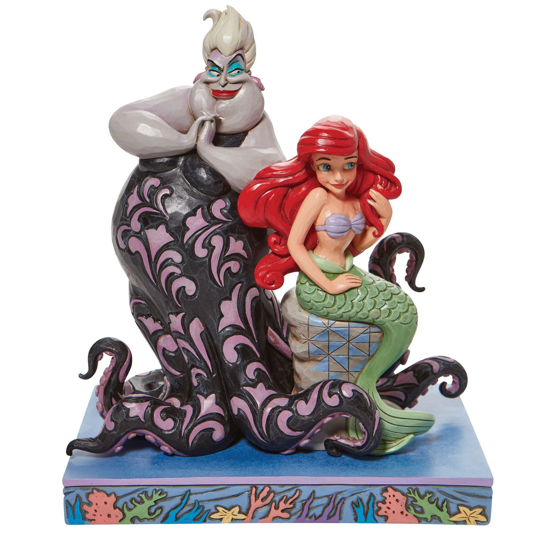 Enesco Disney Traditions Arielle und Ursula, Figur, 24 cm, Mehrfarbig, 6010094
