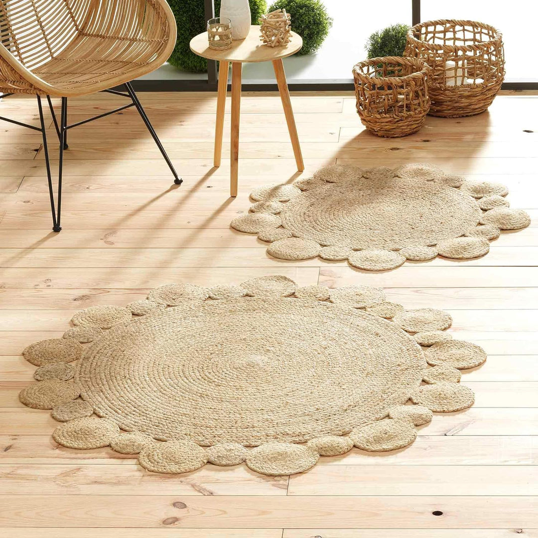 Douceur d'Intérieur Runde Matte, Mehrfarbig, (0) 90 cm