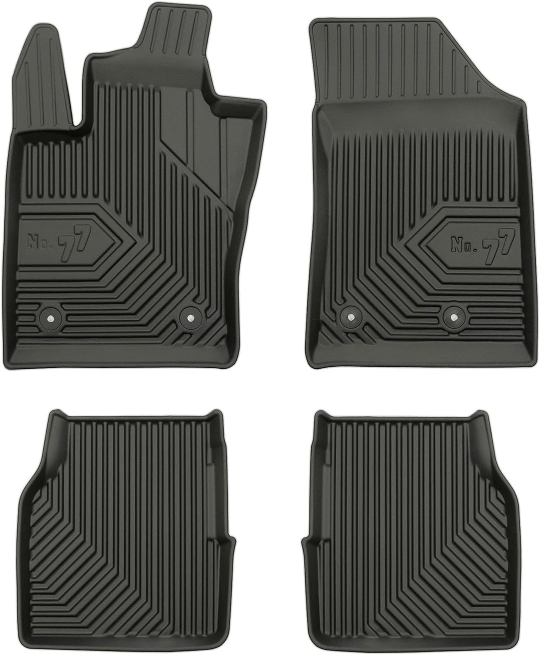 SMK Gummimatten Auto fussmatten Satz für Jeep Compass II ab 2016 Erleben Sie einen neuen Standard de