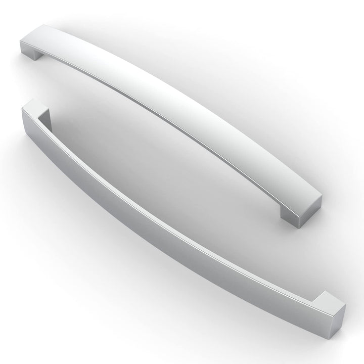 FURNIWARE 10 Stück Möbelgriff, Bohrlochabstand 192mm Stangengriff, Cabinet Arch Pull Küchengriff, fü