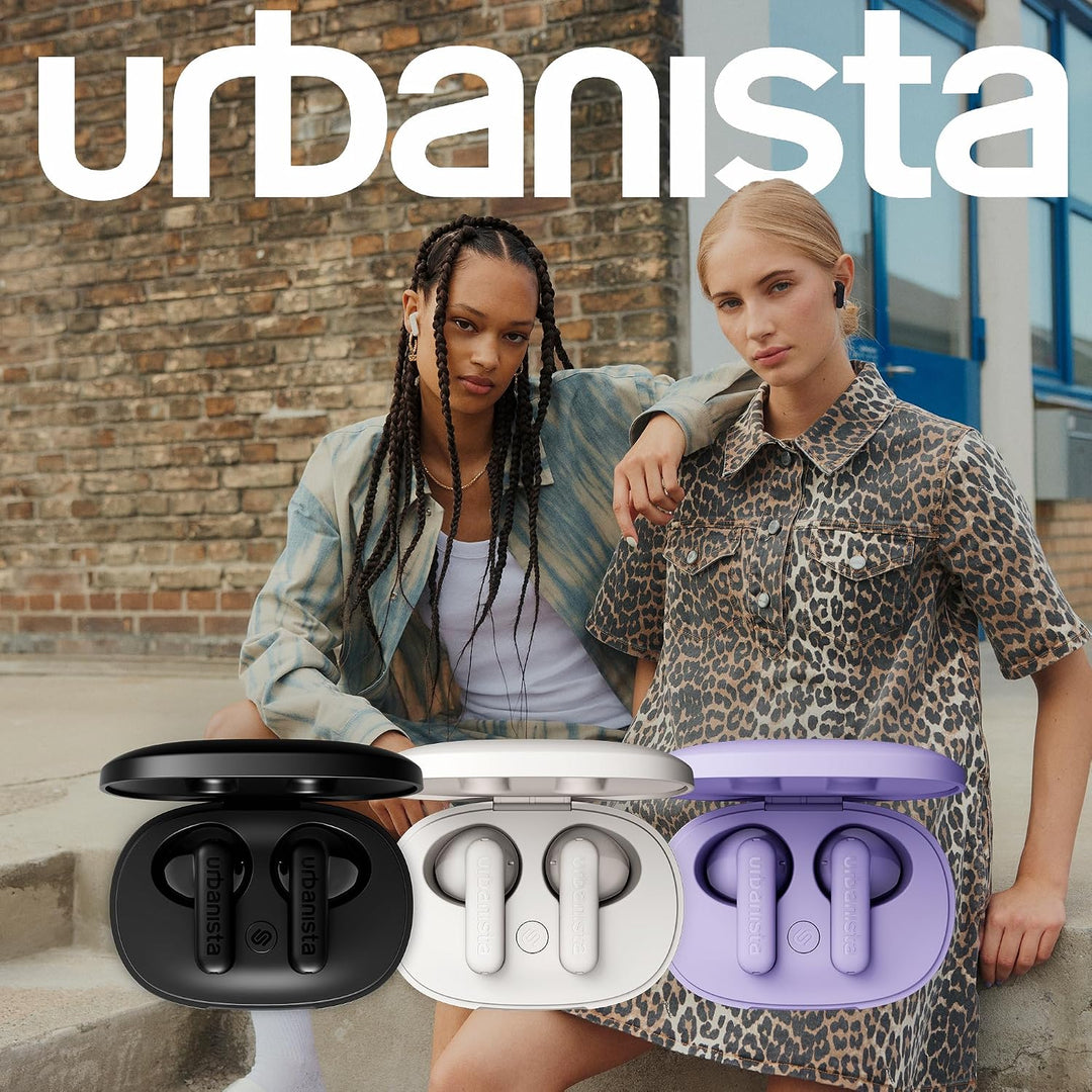Urbanista Copenhagen 2 Kabellose Bluetooth Kopfhörer in-Ear, True Wireless Earbuds mit 4 ENC Mikros,
