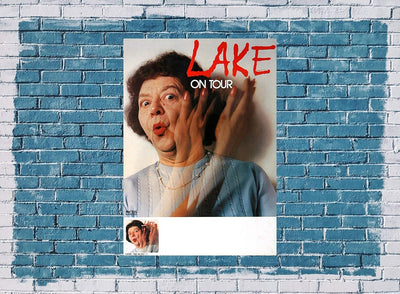 Lake - Ouch!, 1980 » Konzertplakat/Premium Poster | Live Konzert Veranstaltung | DIN A1 «