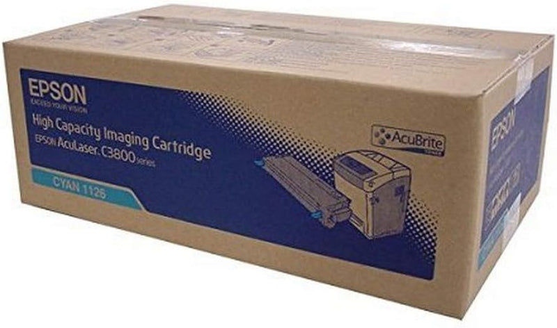 Epson S051126 Toner mit hoher Kapazität für AcuLaser C3800 Cyan 9000 Seiten Cyan, 9000 Seiten Cyan