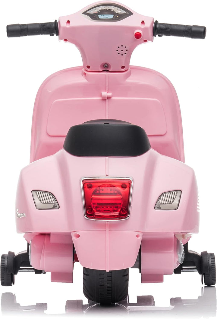 Vespa Elektroroller Elektrofahrzeug Kinderfahrzeug Scooter (Rosa), Rosa
