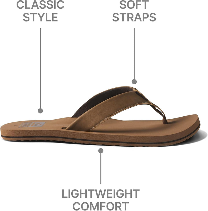 Reef Herren Twinpin Sandalen 39 EU Sandstein, 39 EU Sandstein