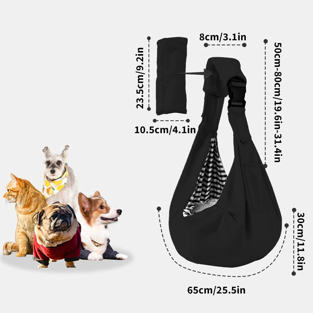 Kleine Hundetragetasche,Hundetragetasche - Verstellbare, vorne gerichtete Tasche, freihändige Hundet