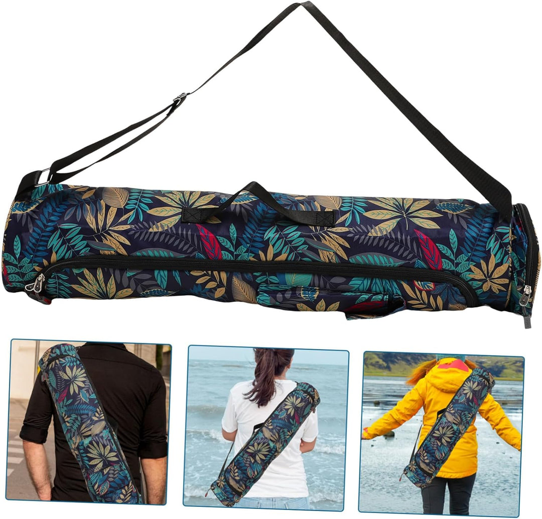 Yogatasche Verstellbarer Schultergurt Gym Yoga Tasche Rucksack Grosse Yogatasche aus Oxford mit Wass