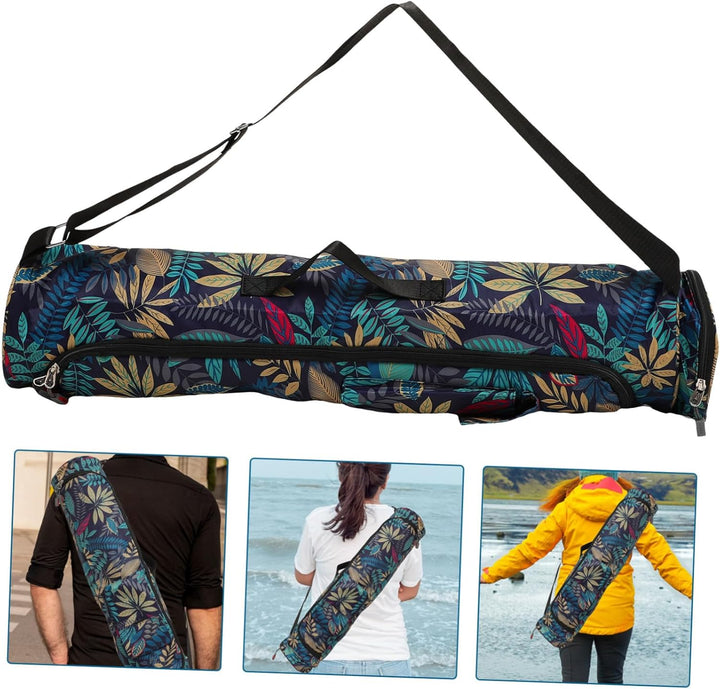 Yogatasche Verstellbarer Schultergurt Gym Yoga Tasche Rucksack Grosse Yogatasche aus Oxford mit Wass