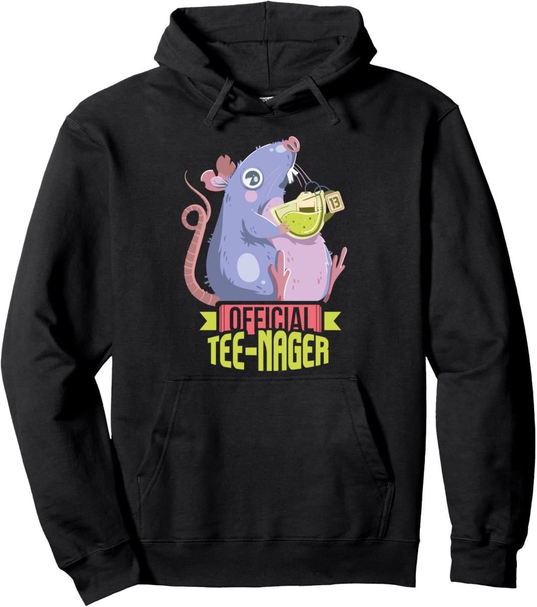 Official Tee-Nager I 13.Geburtstag Wortspiel I Teenager Pullover Hoodie