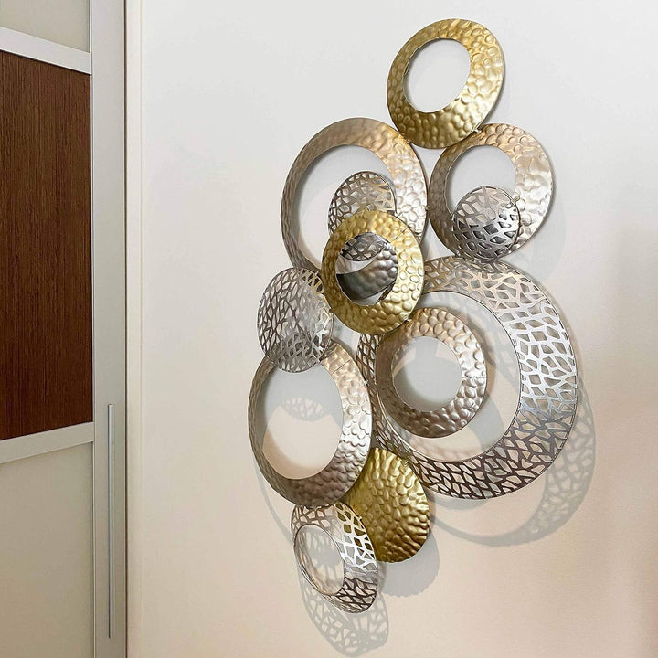 Formano Extravagante Wanddeko Industrial Design - Moderne Wanddekoration für Esszimmer aus Metall Ch