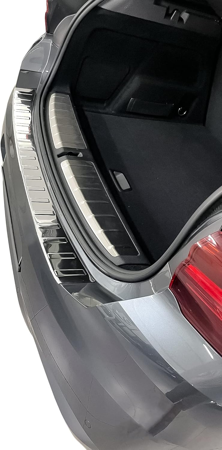 Ladekantenschutz Edelstahl CHROM kompatibel für BMW X2 | Typ F39 | BJ ab 2017> | premium Qualität vo