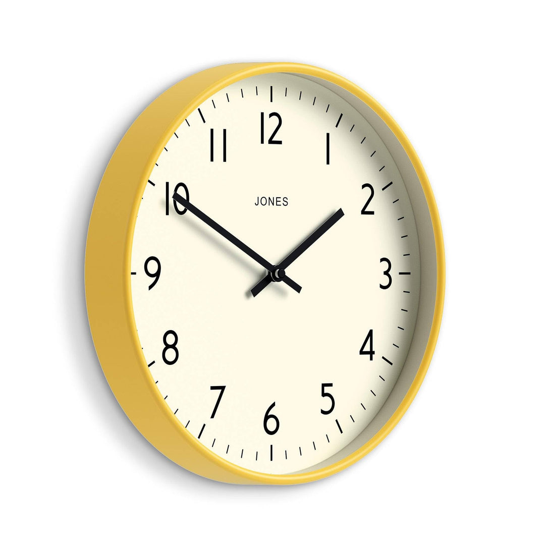 JONES CLOCKS® Studio Runde Wanduhr – Runde Uhr – Moderne Uhr – Designer Wand Uhren – Küchenuhr – Woh