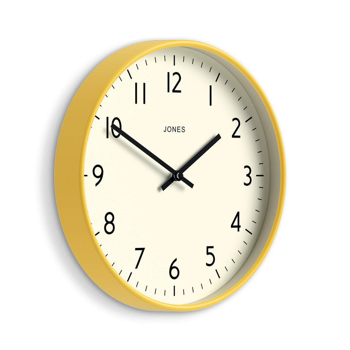 JONES CLOCKS® Studio Runde Wanduhr – Runde Uhr – Moderne Uhr – Designer Wand Uhren – Küchenuhr – Woh